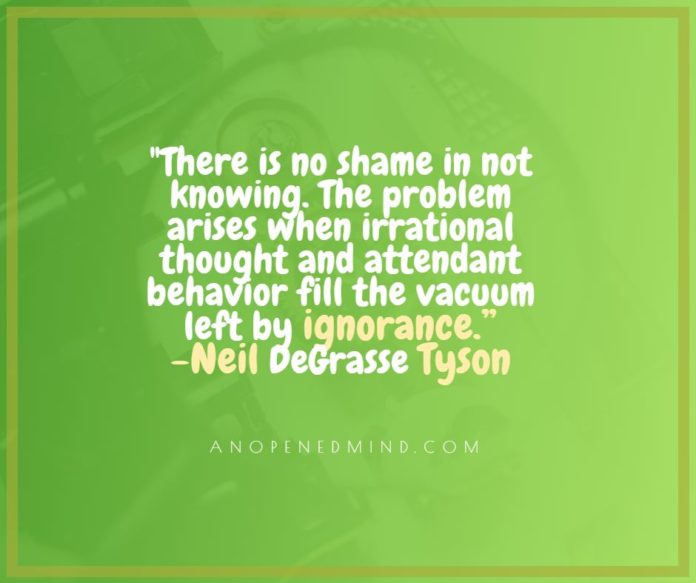 there is no shame in neil degrasse tyson